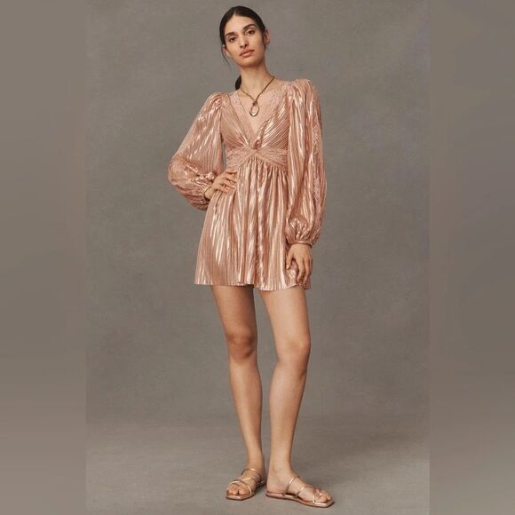 Sabina Musayev Laurel Dress in Rose Gold - Picture 16 of 16